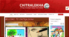 Desktop Screenshot of chitralekhaartbook.com